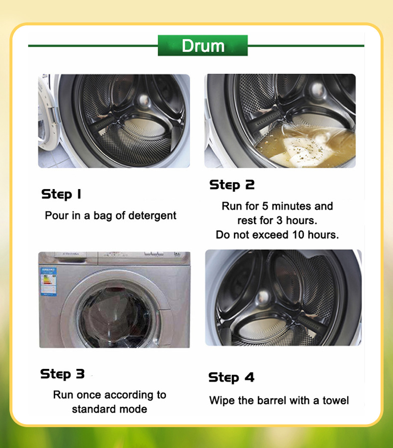 Orange Added Washing Machine Cleaner-8